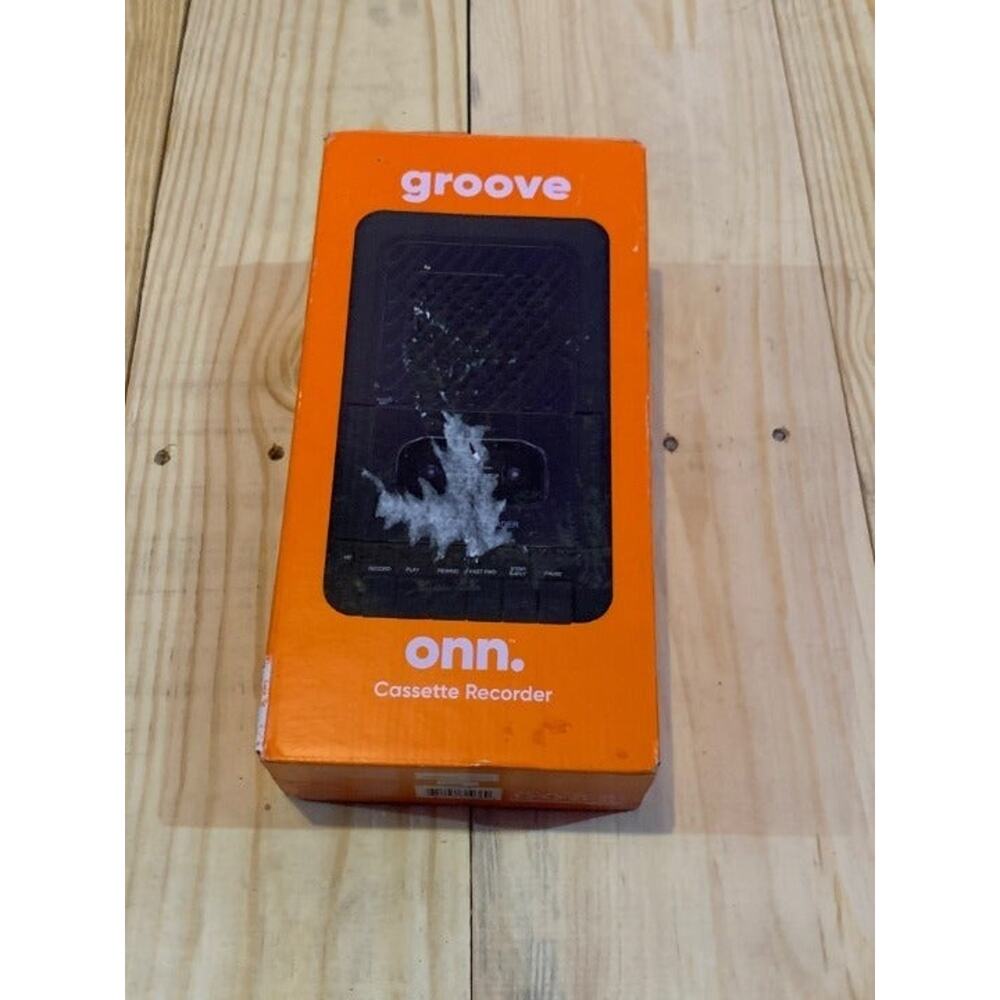 onn. 2.0 Cassette Recorder, Black, 100008728